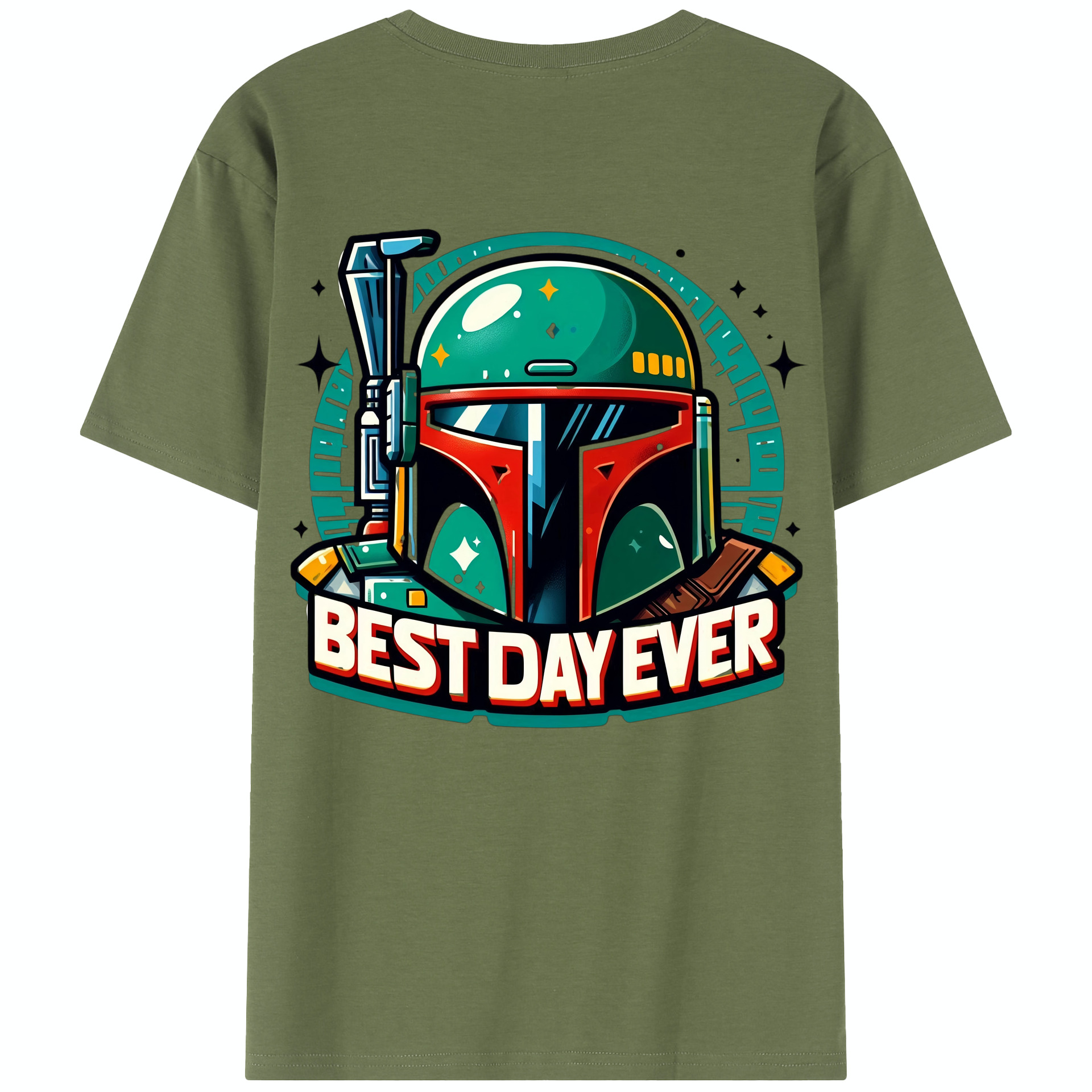 （画像用） スター・ウォーズ Star Wars 綿100％半袖Tシャツ（背面プリント）